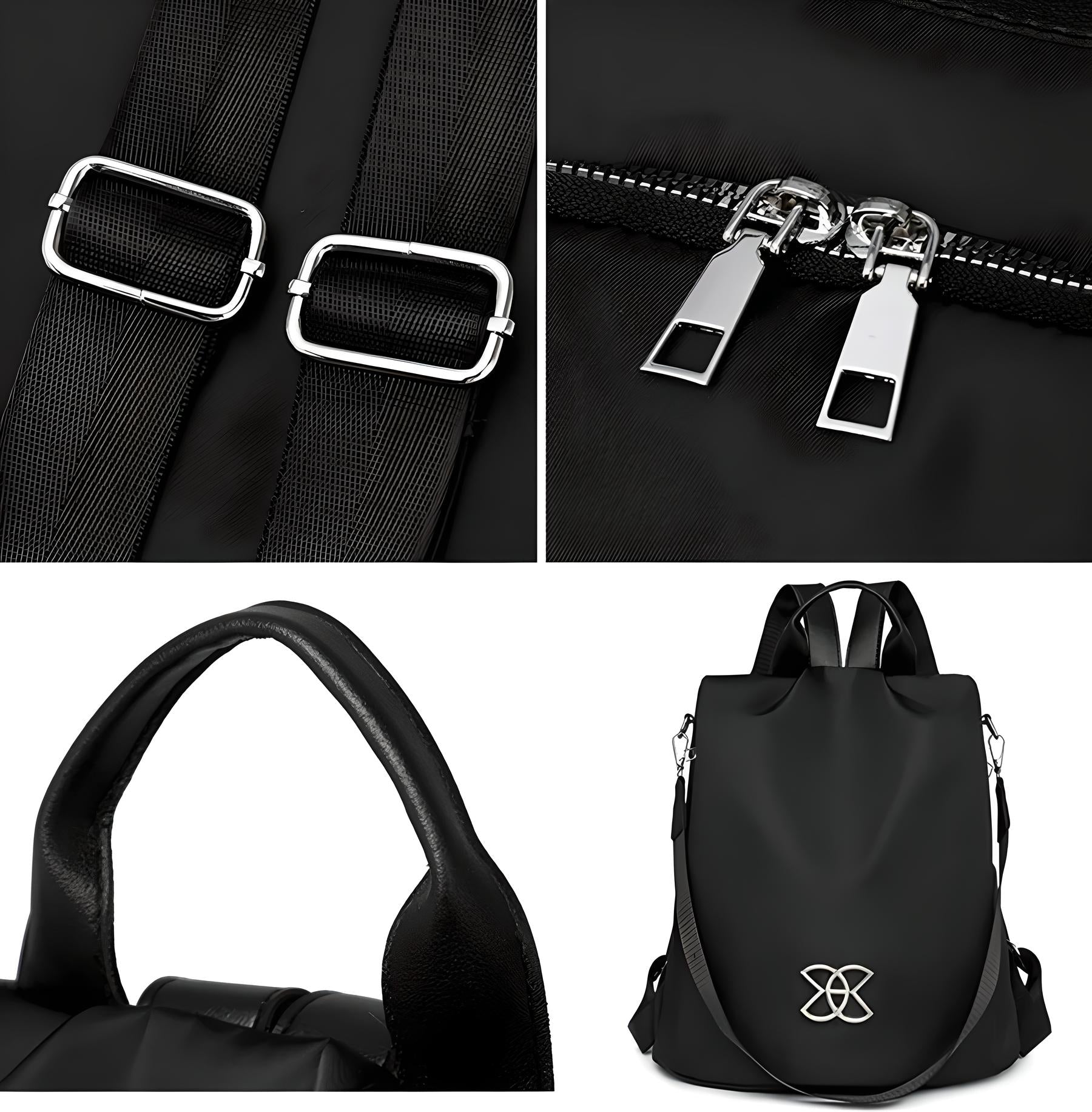 Women's Anti-Theft Backpack with Multiple Compartments and Security Features 6