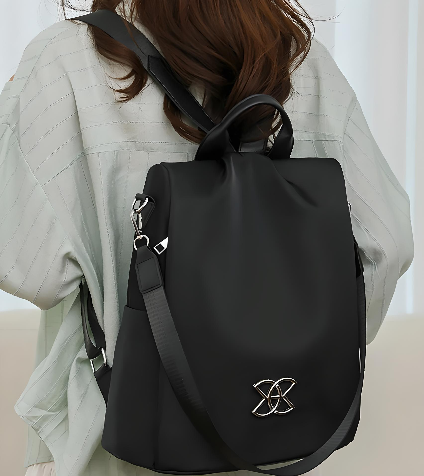 Women's Anti-Theft Backpack with Multiple Compartments and Security Features 9