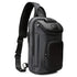 Women's Black Crossbody Bag with Security Features and Adjustable Strap 10