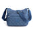 Women's Crossbody Messenger Bag with Zippered Compartments 11