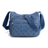 Women's Crossbody Messenger Bag with Zippered Compartments 11