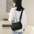 Women's Crossbody Messenger Bag with Zippered Compartments 3