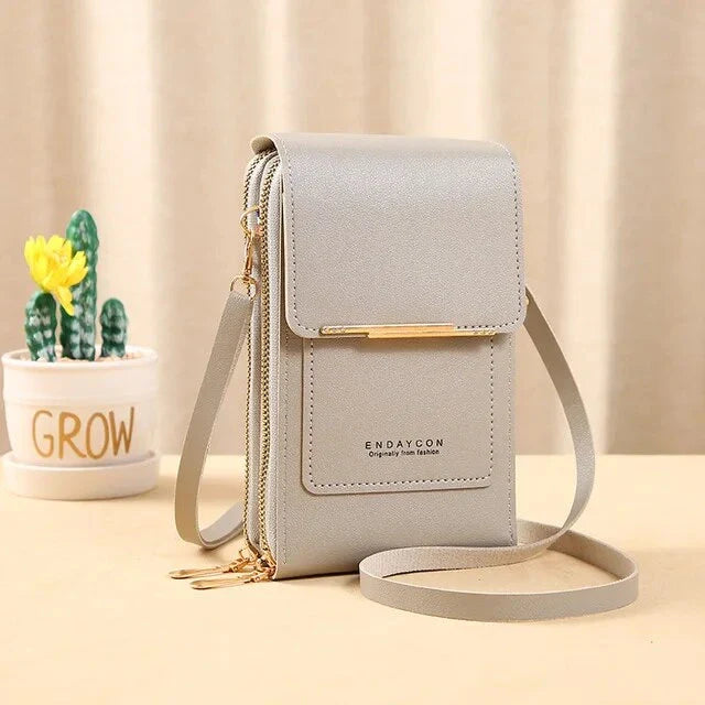 Women's Crossbody Phone Bag with Touch Screen Window and RFID Protection 10