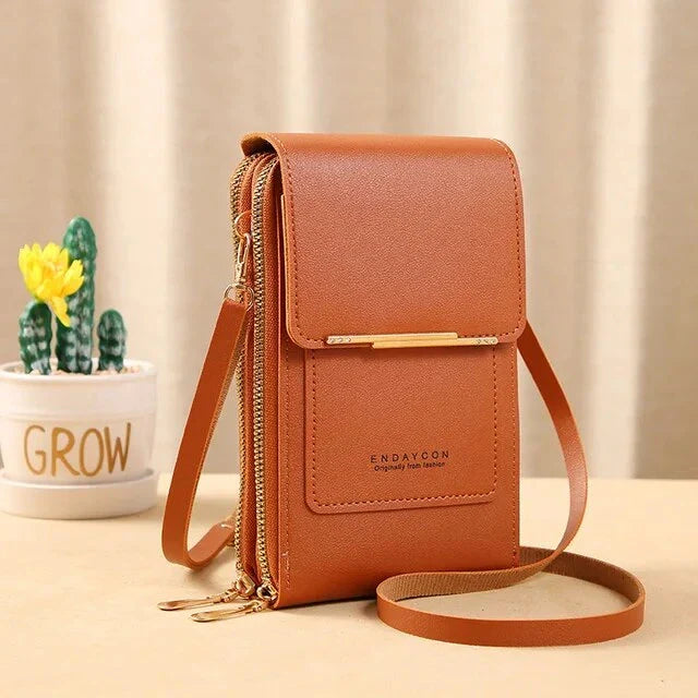 Women's Crossbody Phone Bag with Touch Screen Window and RFID Protection 11