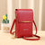 Women's Crossbody Phone Bag with Touch Screen Window and RFID Protection 8