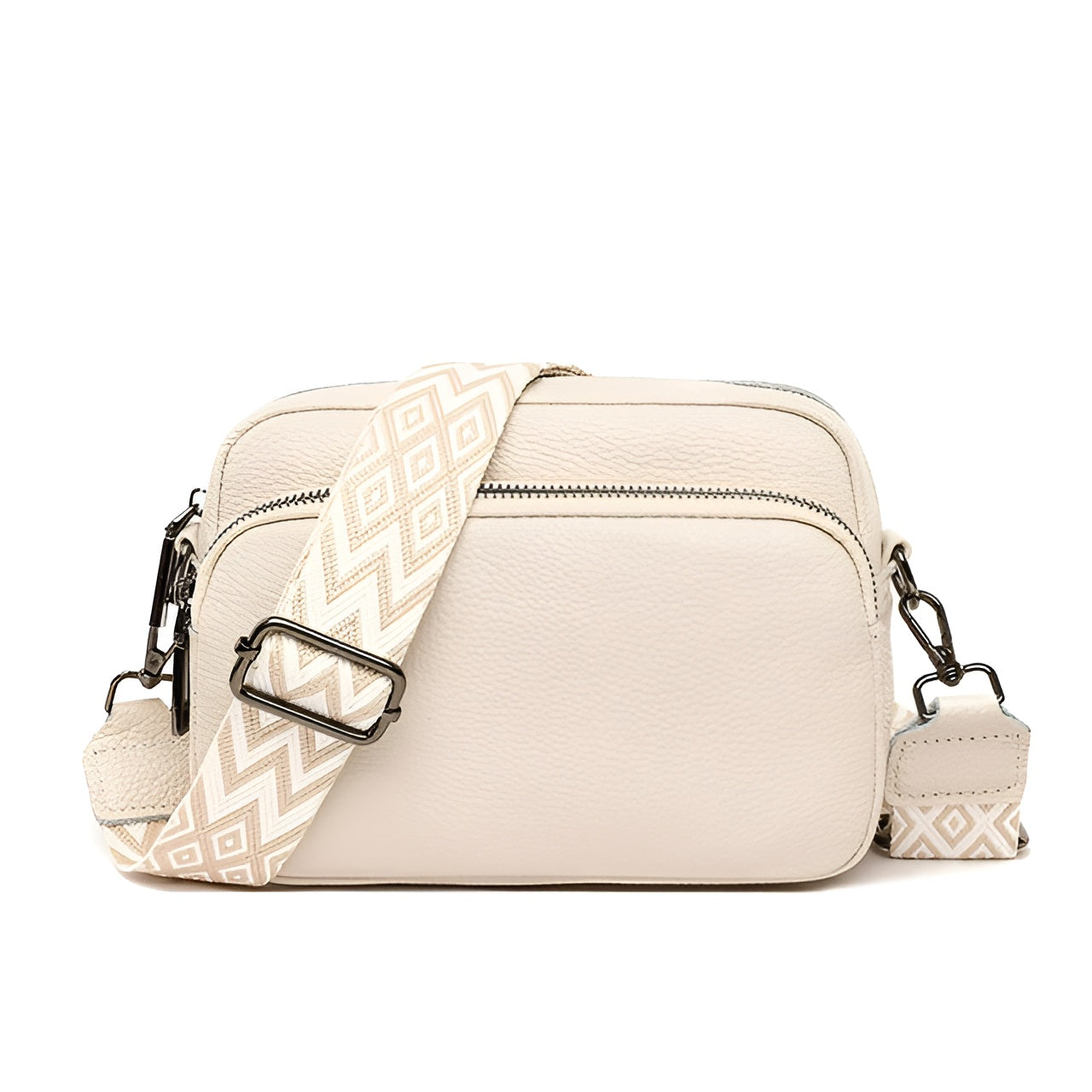 Women's Leather Crossbody Bag with Adjustable Strap 13