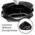 Women's Leather Crossbody Bag with Adjustable Strap 3