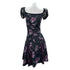 Obsession Nikki Costume Purple Floral Dress for Halloween product detail 2