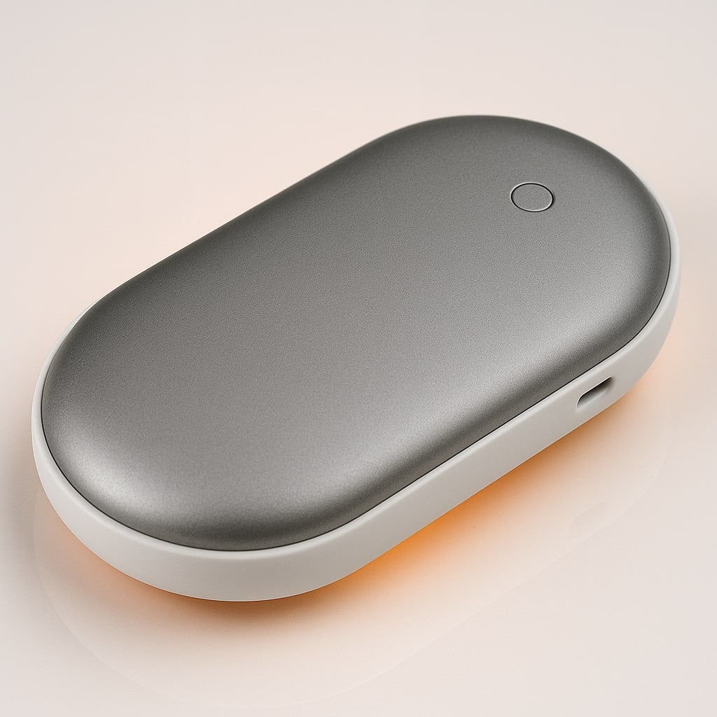 Hand Warmer Rechargeable 2 in 1 Power Bank Pocket Warmer lifestyle scene