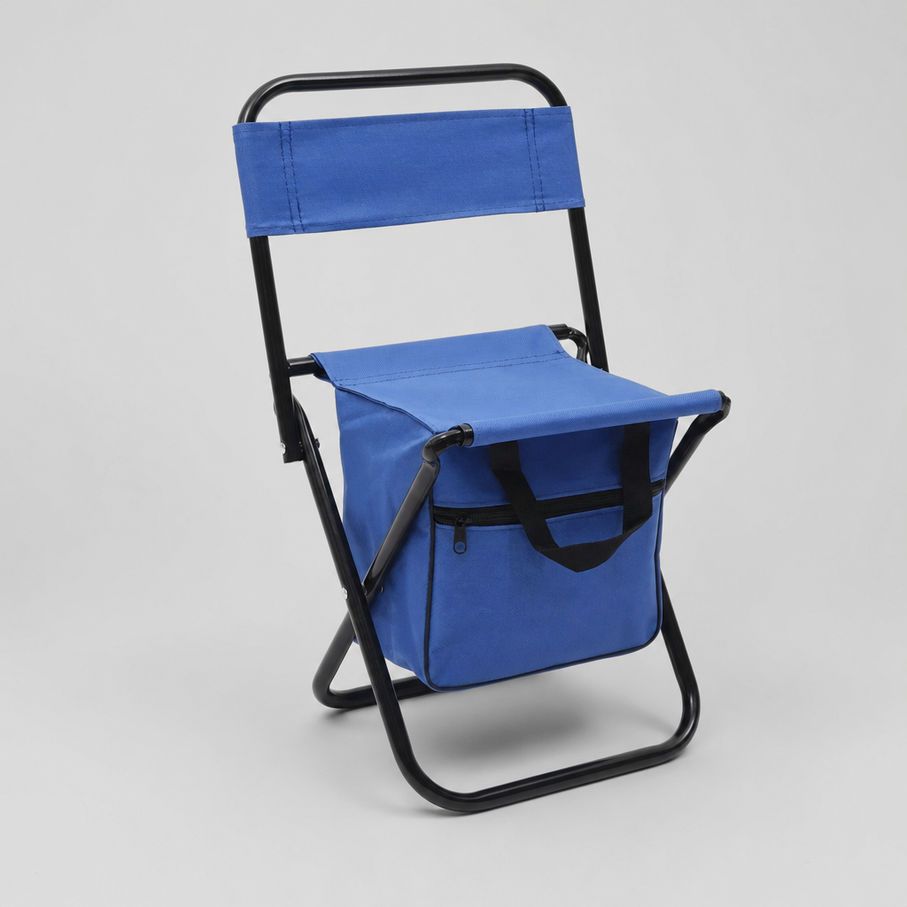 Klappstuhl Camping Tragbar Leichtgewicht Design Blau color