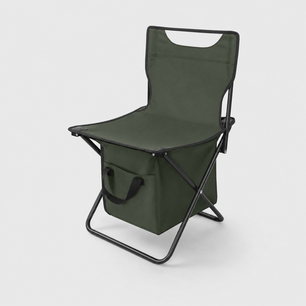 Klappstuhl Camping Tragbar Leichtgewicht Design Grün color