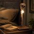 Decorative Skeleton Table Lamp - Nightspine in use