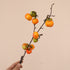 Artificial Fall Pumpkin Berry Stems Orange color