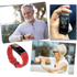 VitaWatch | Senioren Smartwatch met Gezondheidsmonitor en Groot LED-Scherm