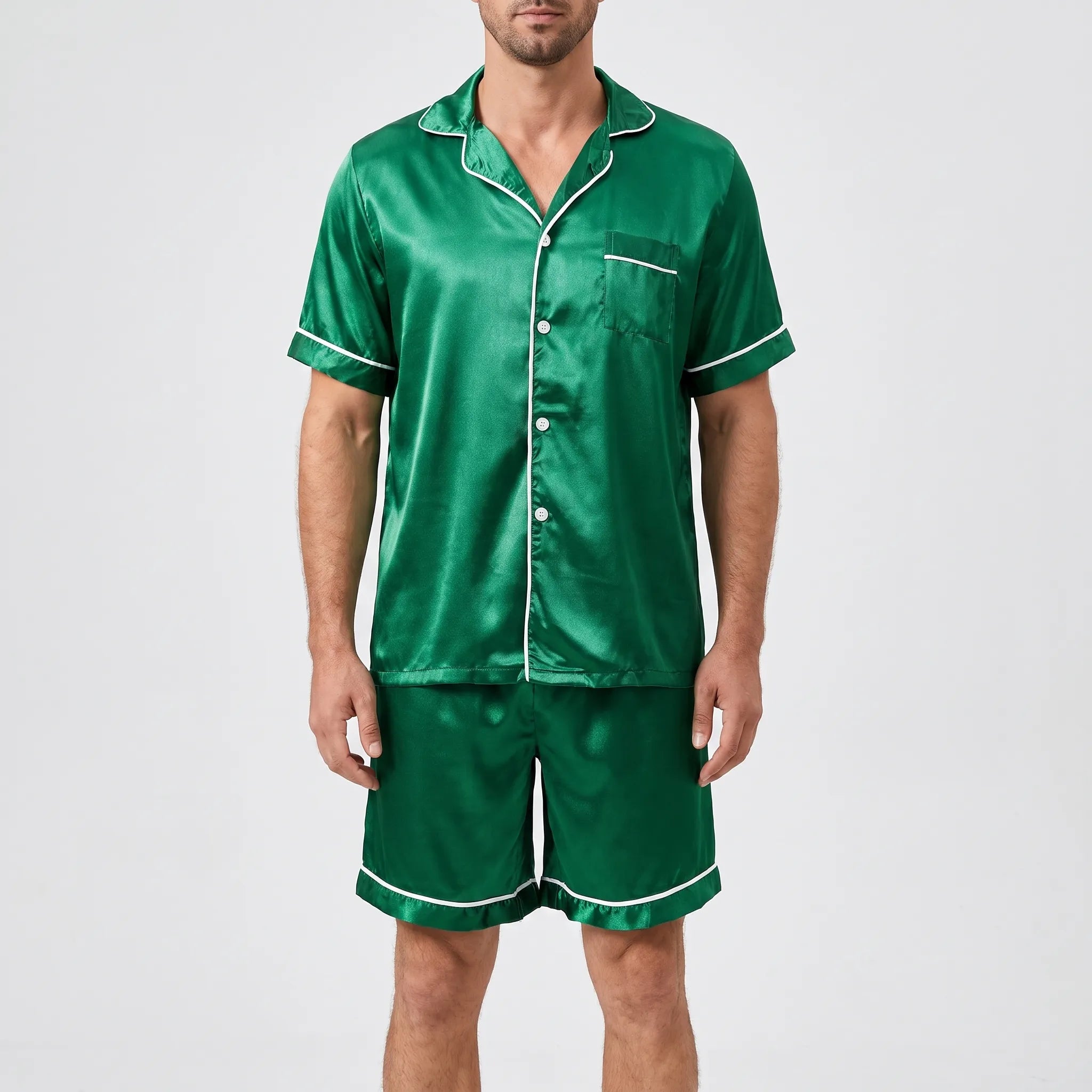 Men's Short Sleeve Pajama Set - Robert