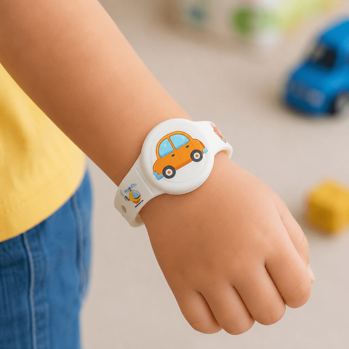 LITTLELOCATE – Colorful GPS Bracelet for Children with a Comfortable Adjustable Band