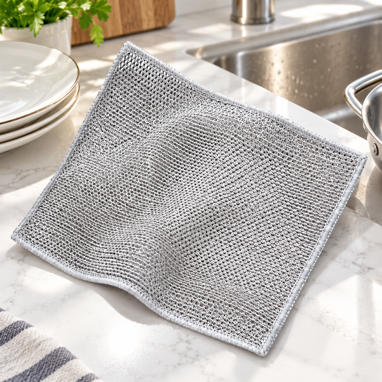 Kitchen Cleaning Cloth Multi Purpose Thick Durable Design