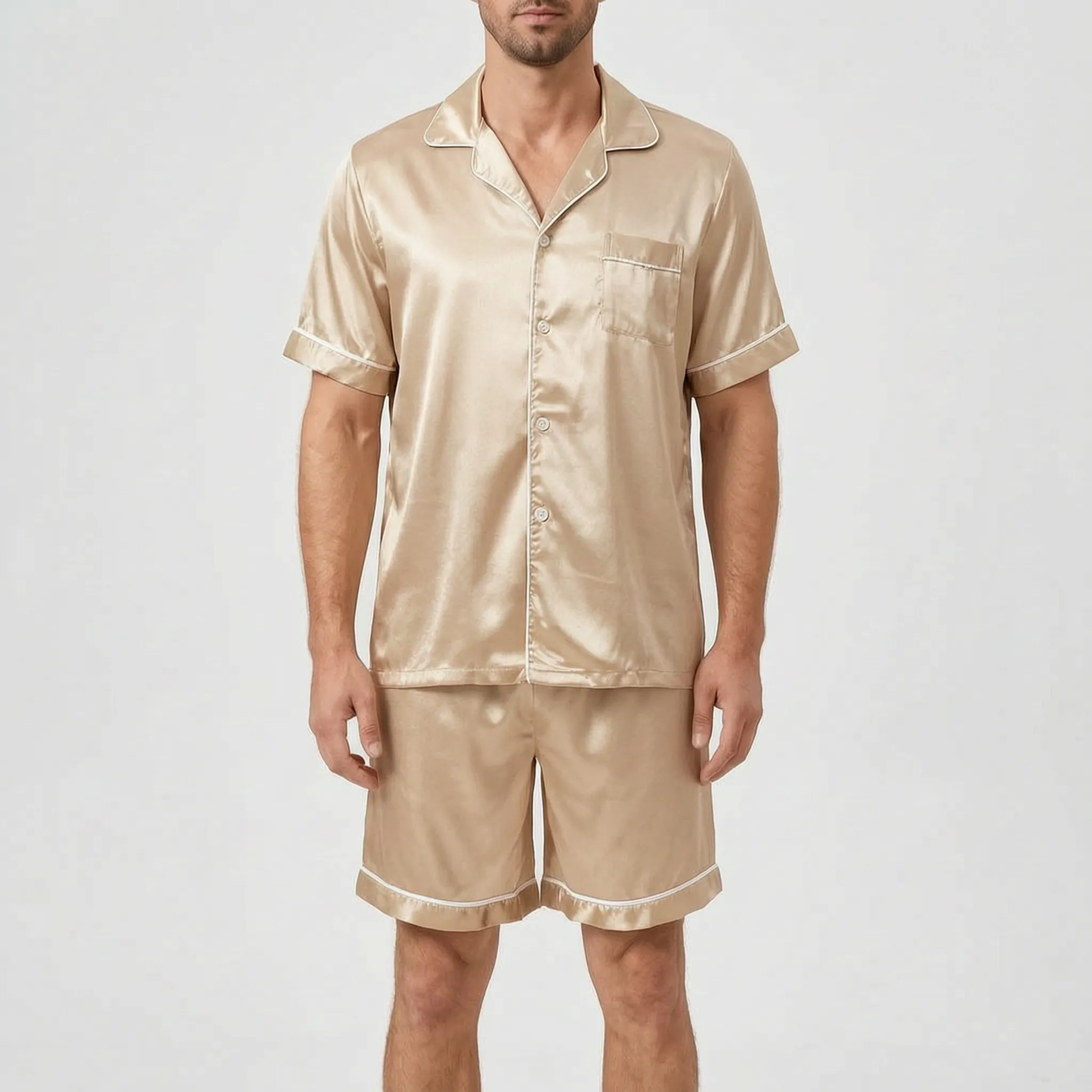 Men's Short Sleeve Pajama Set - Robert