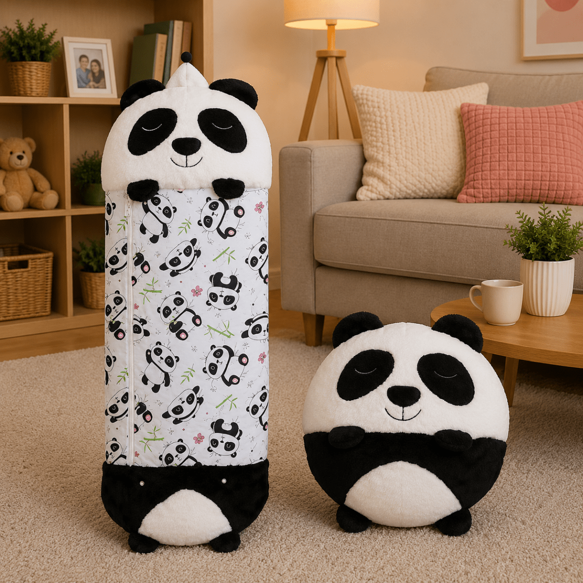 DREAMPAL – 2-in-1 Cuddly Toy with Cozy Sleeping Bag