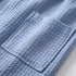 Textured Knee-Length Bathrobe - Lindsey