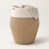 Woven Laundry Basket Handles Decorative Storage