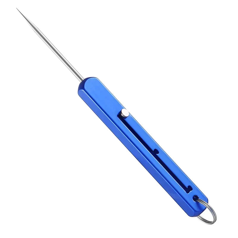 Draagbare Inklapbare Titanium Legering Tandenstoker met Sleutelhanger