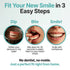 Affordable Removable Dentures with Flexible Cushion Grip Full Arch Set Cleaning - Image 7