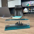 Fluid Drift Bottle with Floating Ship and LED Light Desk Ornament - Image 2