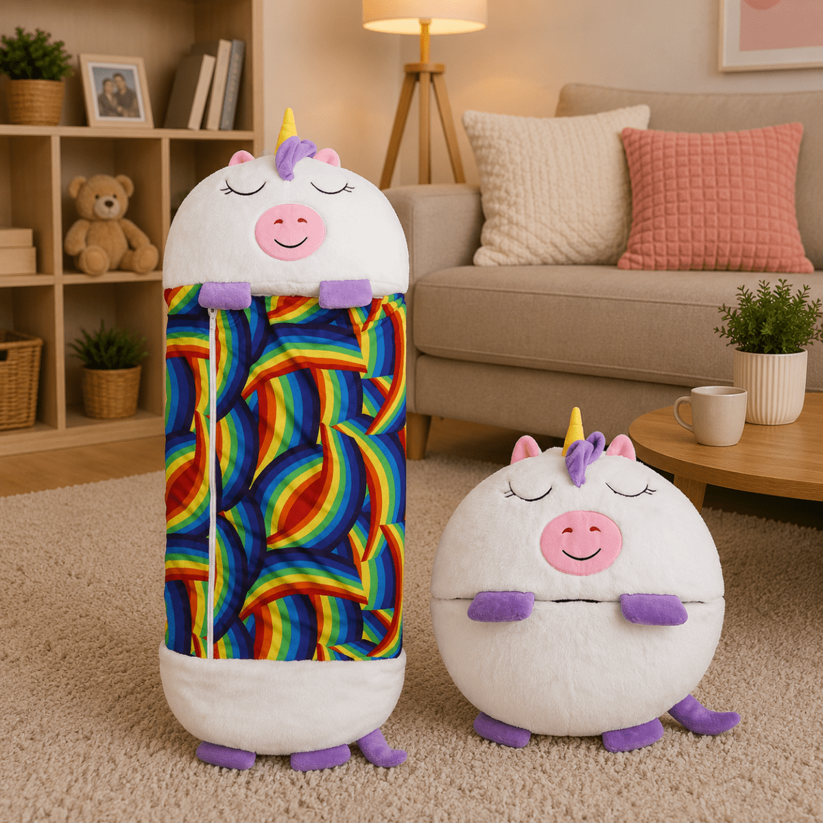 DREAMPAL – 2-in-1 Cuddly Toy with Cozy Sleeping Bag