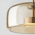 Kitchen Pendant Light Fixtures with Translucent Glass Shade and Adjustable LED for Island - Image 27