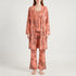 Three-Piece Floral Pajama Set - Sheila