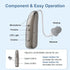 Bluetooth Hearing Aids with Noise Reduction and Rechargeable Battery Case - Image 6