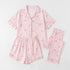 Striped 3-Piece Pajama Set - Connie