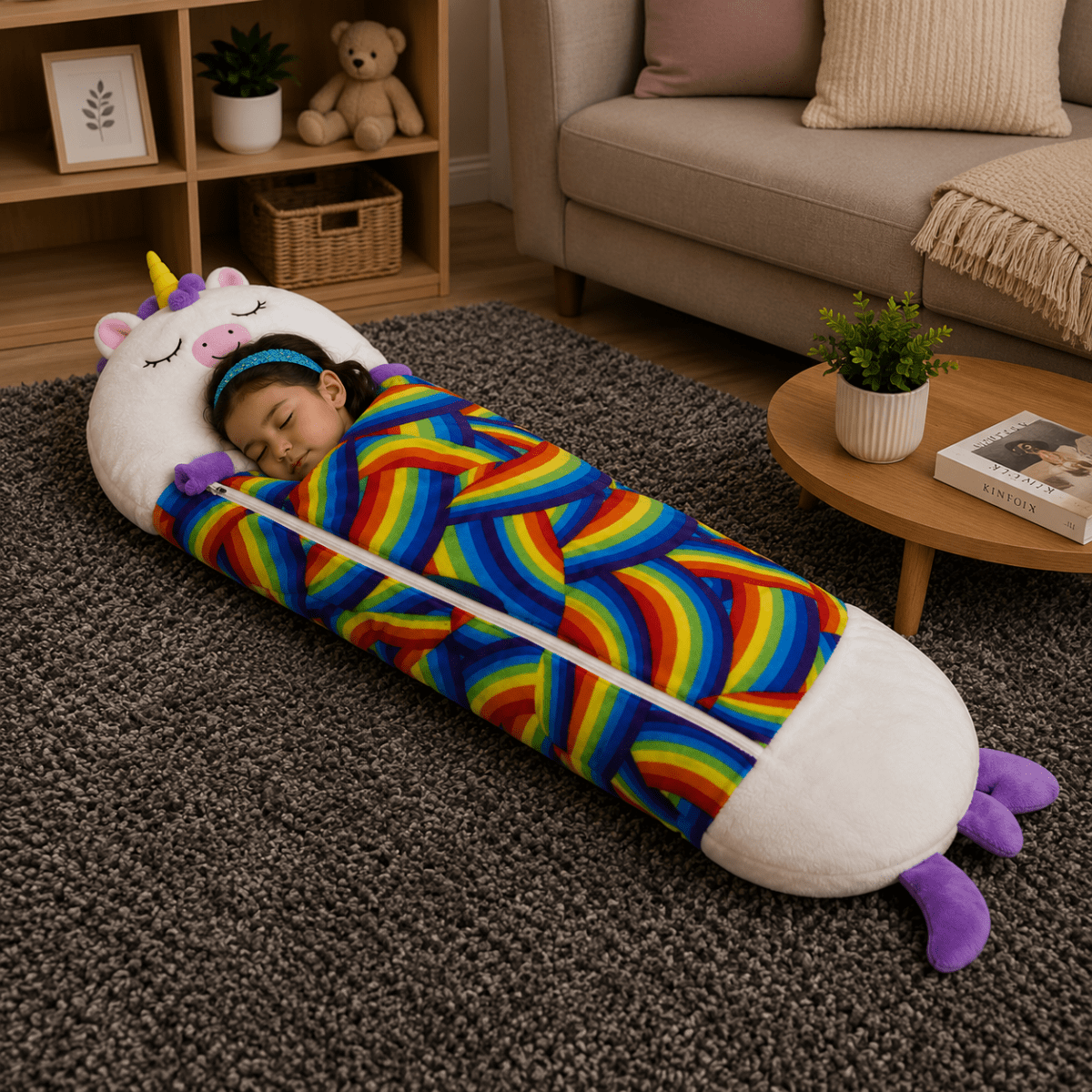 DREAMPAL – 2-in-1 Cuddly Toy with Cozy Sleeping Bag