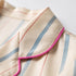 Striped Long-Sleeved Pajama Set - Lucy