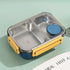 Bento Lunch Box with Stainless Steel Compartments Leak Proof and Portable - Image 14