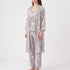 Three-Piece Floral Pajama Set - Sheila