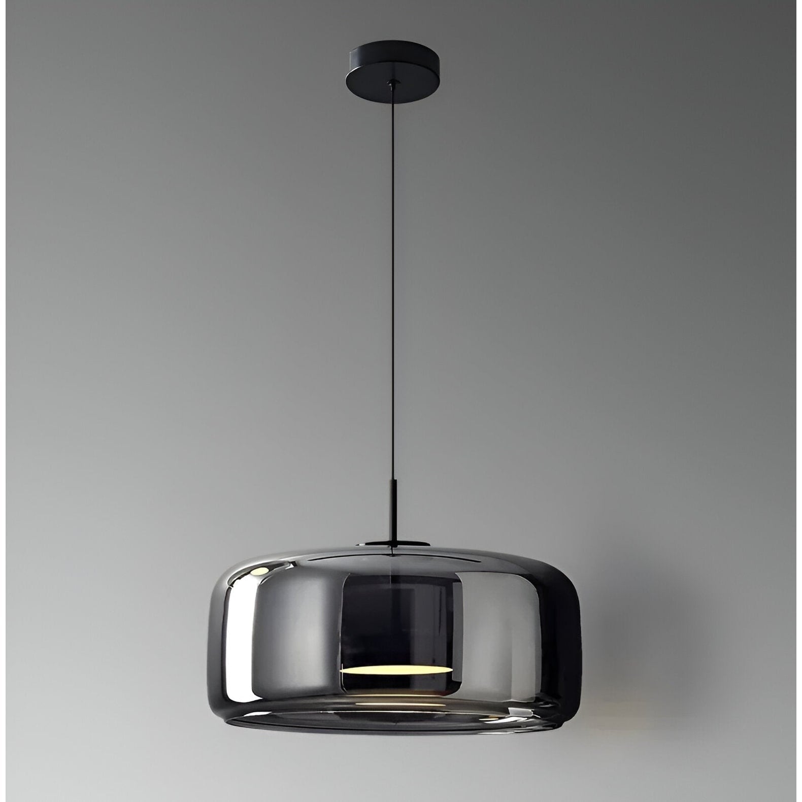 Kitchen Pendant Light Fixtures with Translucent Glass Shade and Adjustable LED for Island - Image 3