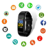 VitaWatch | Senioren Smartwatch met Gezondheidsmonitor en Groot LED-Scherm