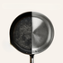 Stainless Steel Frying Pan with Hammered Interior and Riveted Handle - Image 5