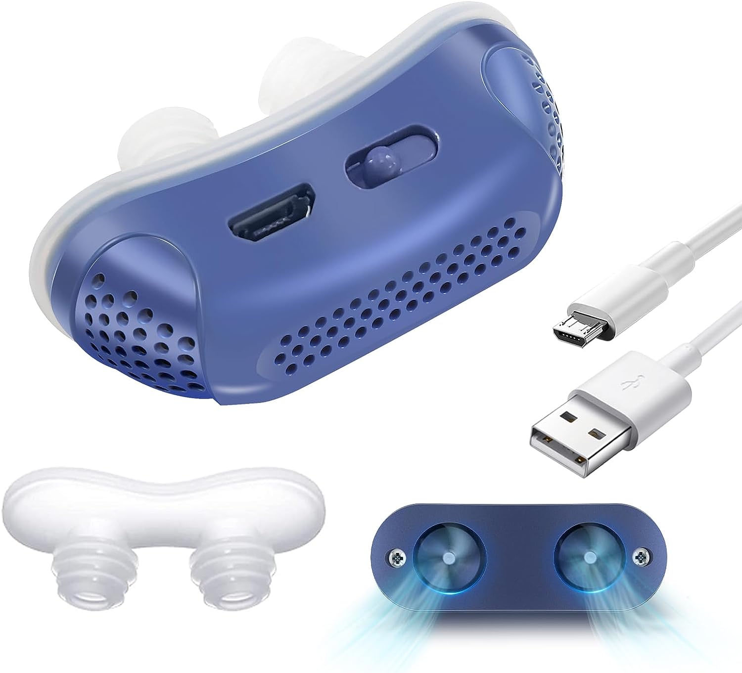 Micro CPAP slaapapneu apparaat voor op reis & anti-snurken - CPAP alternatief