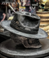 Handmade Skull Hat - Raven