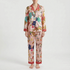 Long Sleeve Printed Pajama Set - Cheryl