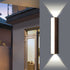 Outdoor Wall Sconce LED Light with Up Down Lighting and Modern Minimalist Design - Image 9