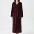 Long Fluffy Dressing Gown - Alexis