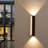 Outdoor Wall Sconce LED Light with Up Down Lighting and Modern Minimalist Design - Image 12