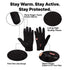 Heated Feeling Gloves Windproof Outdoor Thermal Wear