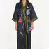 Long Floral Kimono Robe - Julie