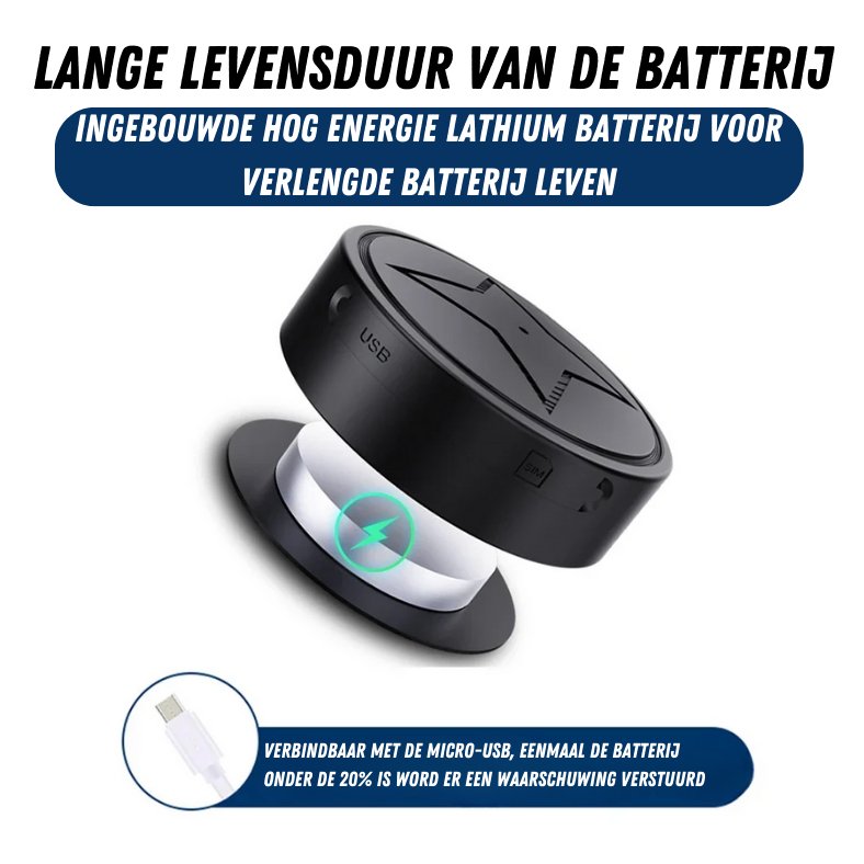 UltraTrack Sterke Magnetische GPS Tracker - Nauwkeurige Locatie-updates