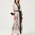 Long Floral Kimono Robe - Julie
